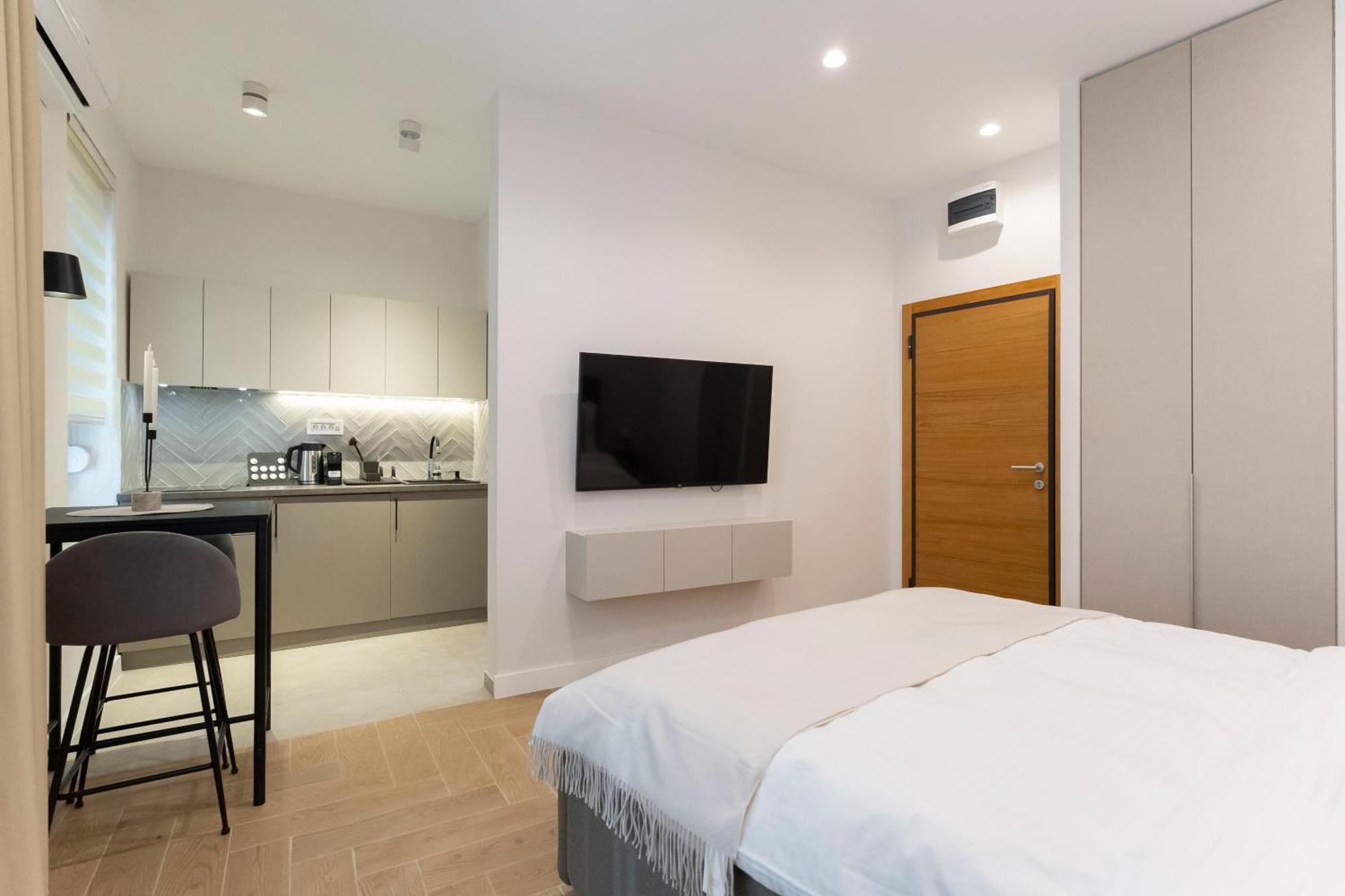 Olive Apartments Belgrado Esterno foto